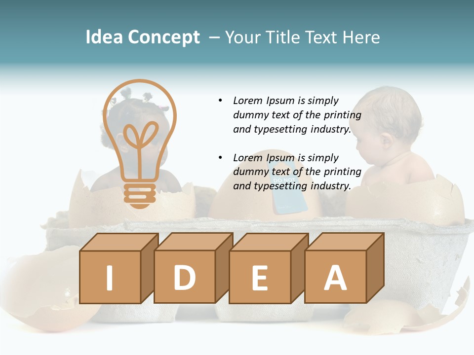 Baby Egg PowerPoint Template