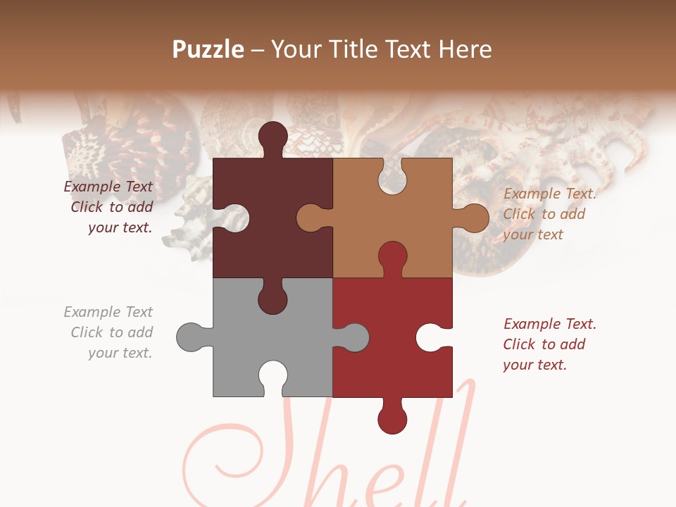 Collect Exotic Background PowerPoint Template