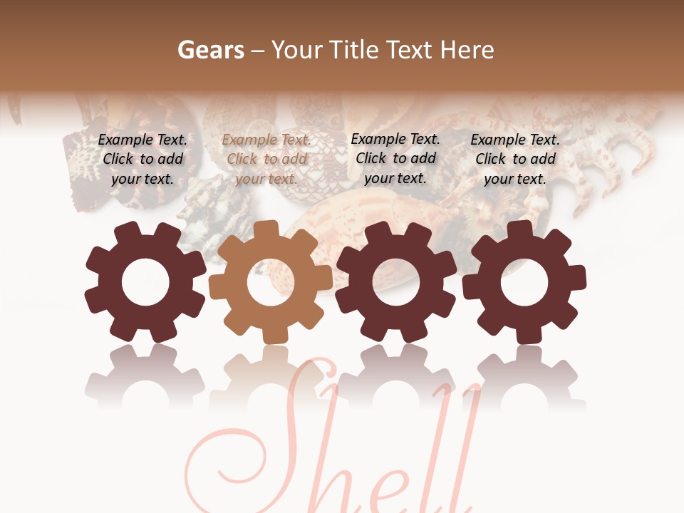 Collect Exotic Background PowerPoint Template