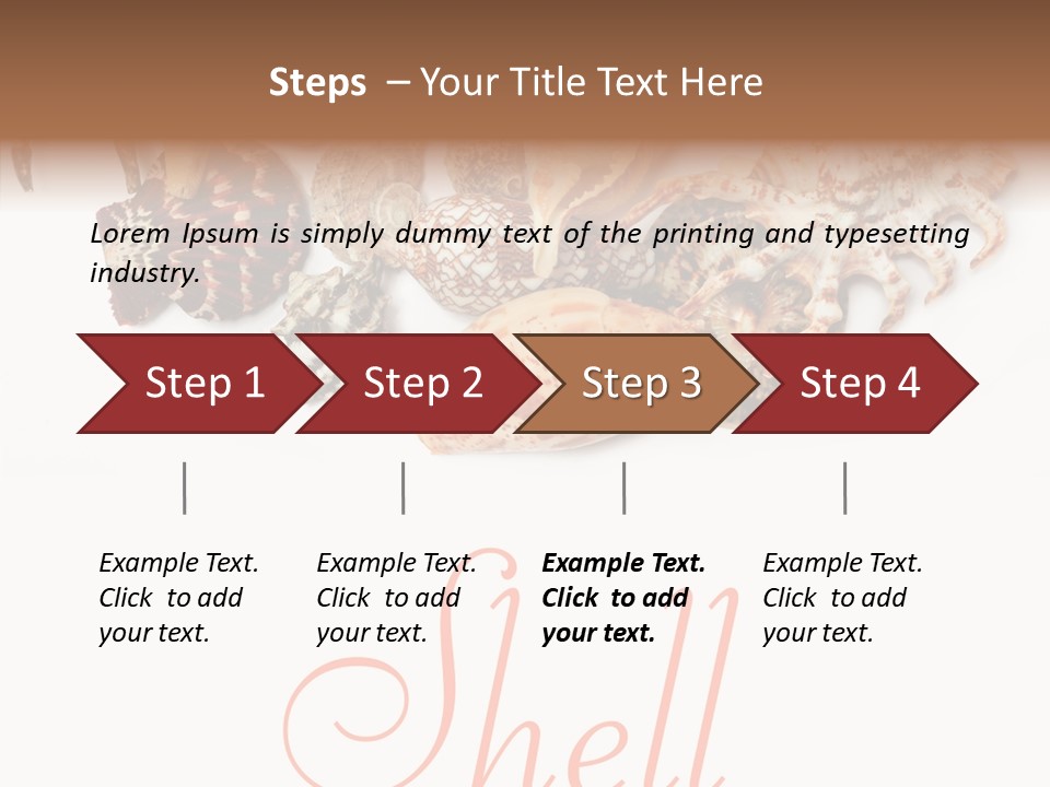 Collect Exotic Background PowerPoint Template