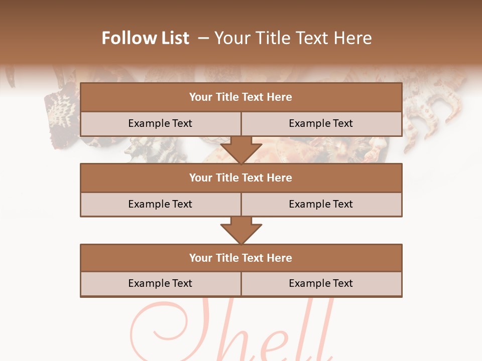 Collect Exotic Background PowerPoint Template