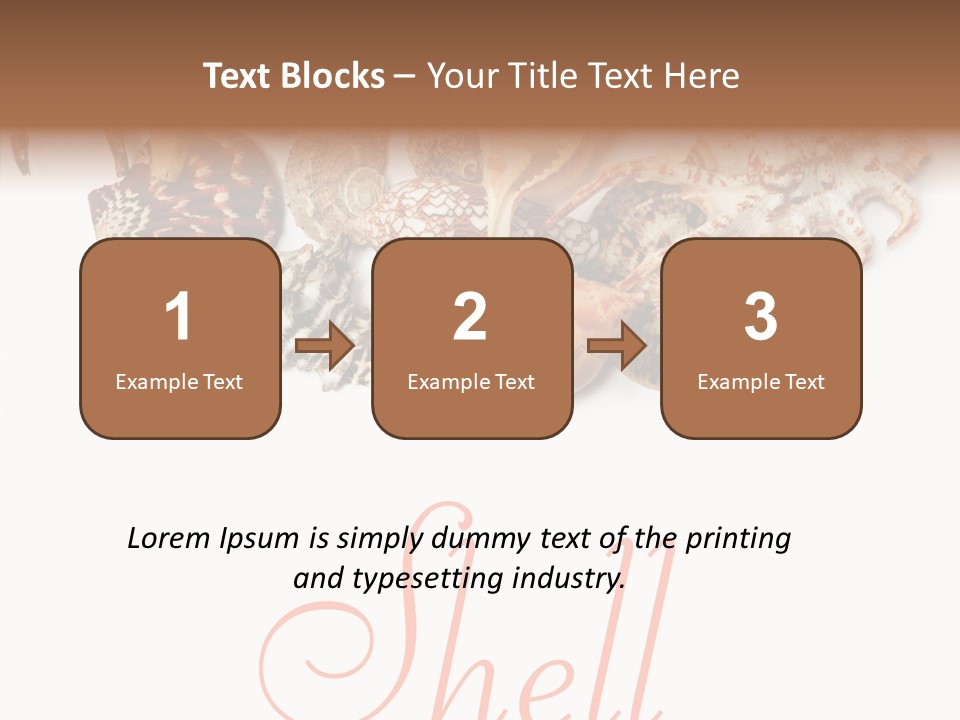 Collect Exotic Background PowerPoint Template