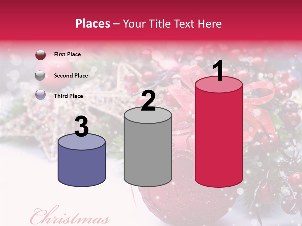 Purple Christmas PowerPoint Template