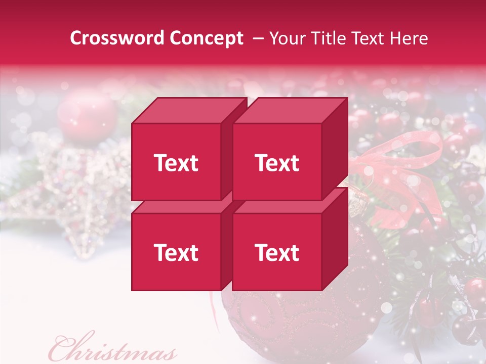 Purple Christmas PowerPoint Template
