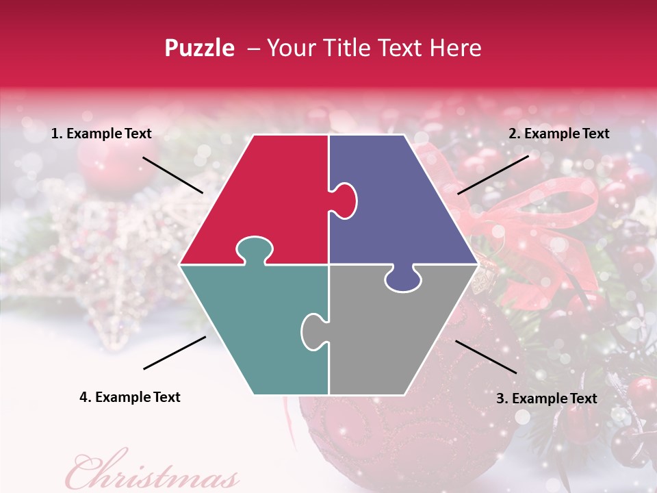 Purple Christmas PowerPoint Template
