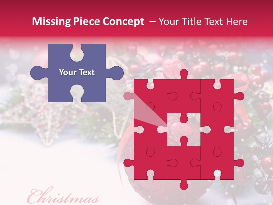 Purple Christmas PowerPoint Template