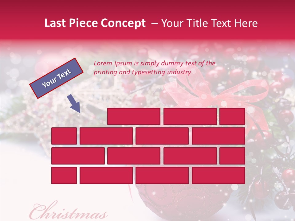 Purple Christmas PowerPoint Template