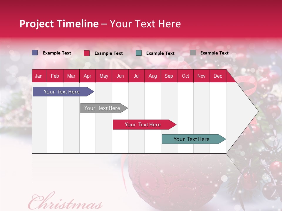 Purple Christmas PowerPoint Template