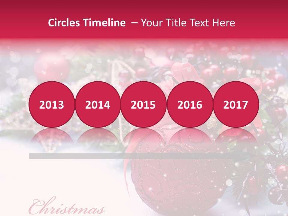 Purple Christmas PowerPoint Template