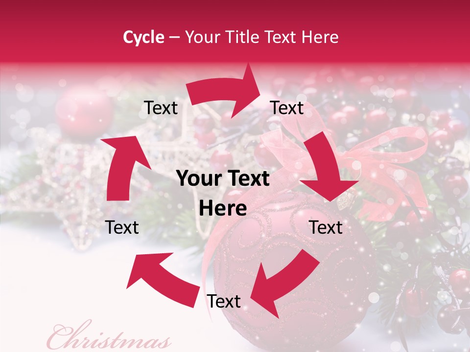 Purple Christmas PowerPoint Template