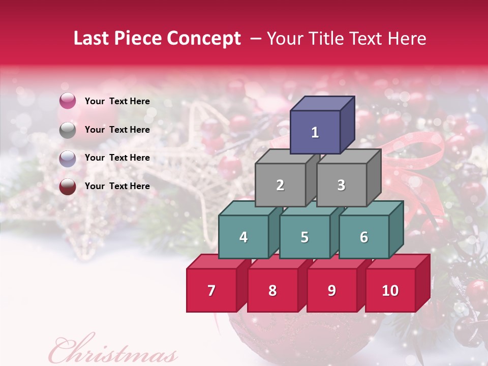 Purple Christmas PowerPoint Template