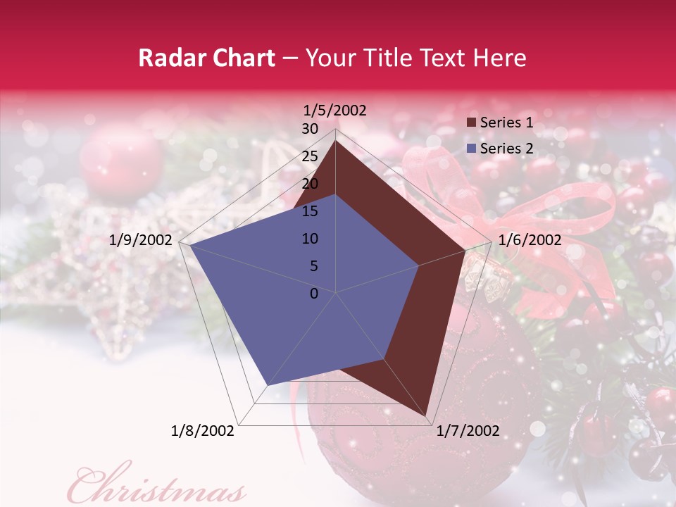 Purple Christmas PowerPoint Template