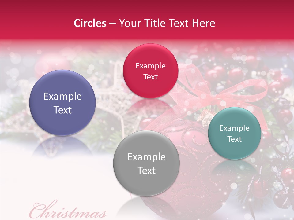 Purple Christmas PowerPoint Template