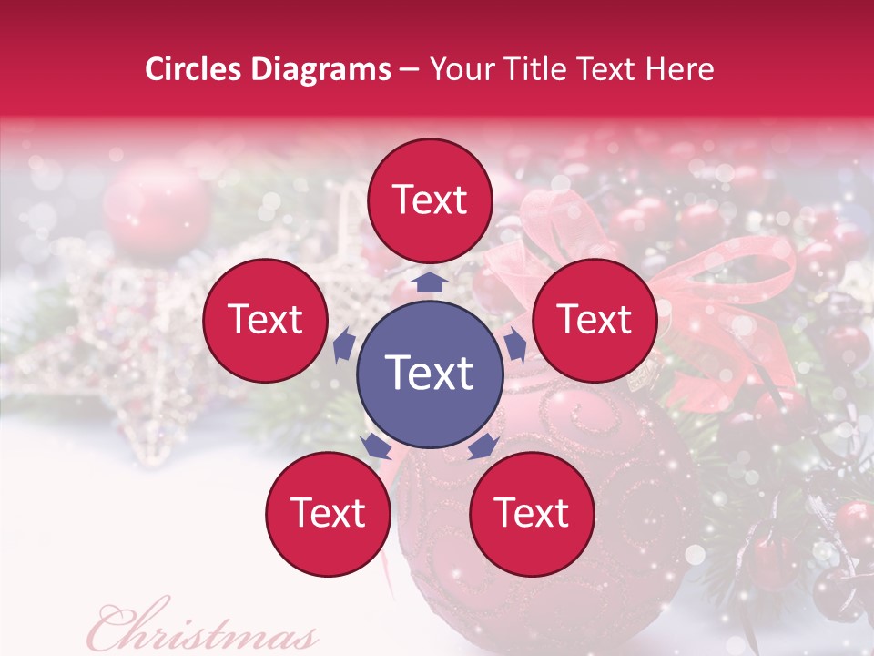 Purple Christmas PowerPoint Template
