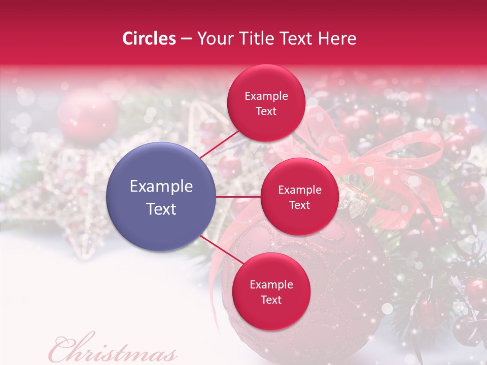 Purple Christmas PowerPoint Template