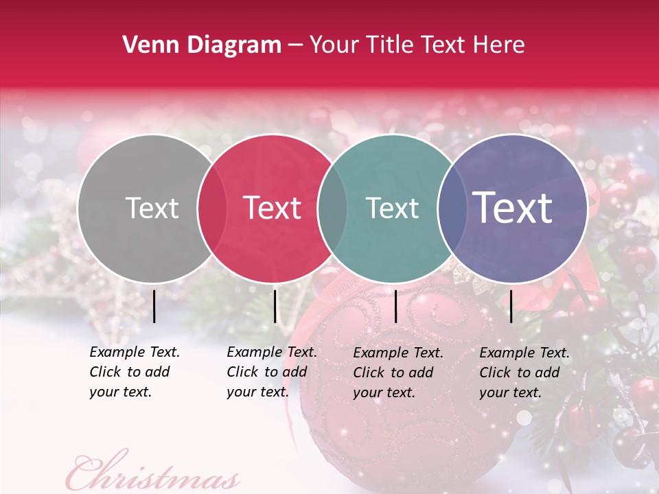 Purple Christmas PowerPoint Template