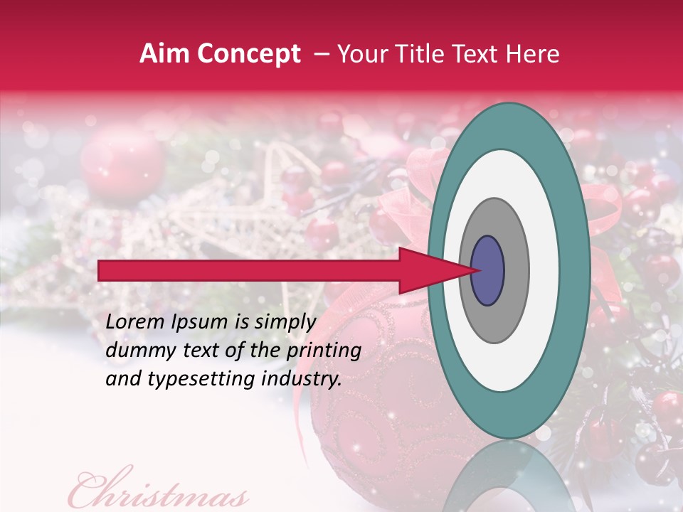 Purple Christmas PowerPoint Template