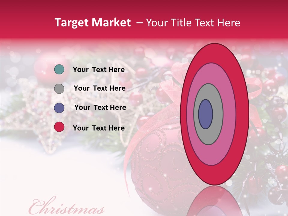 Purple Christmas PowerPoint Template