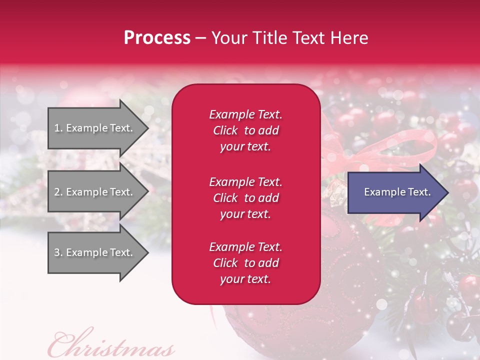 Purple Christmas PowerPoint Template