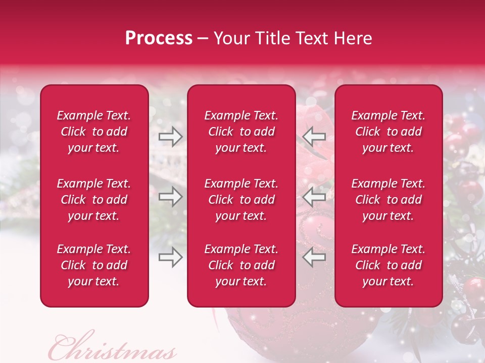 Purple Christmas PowerPoint Template