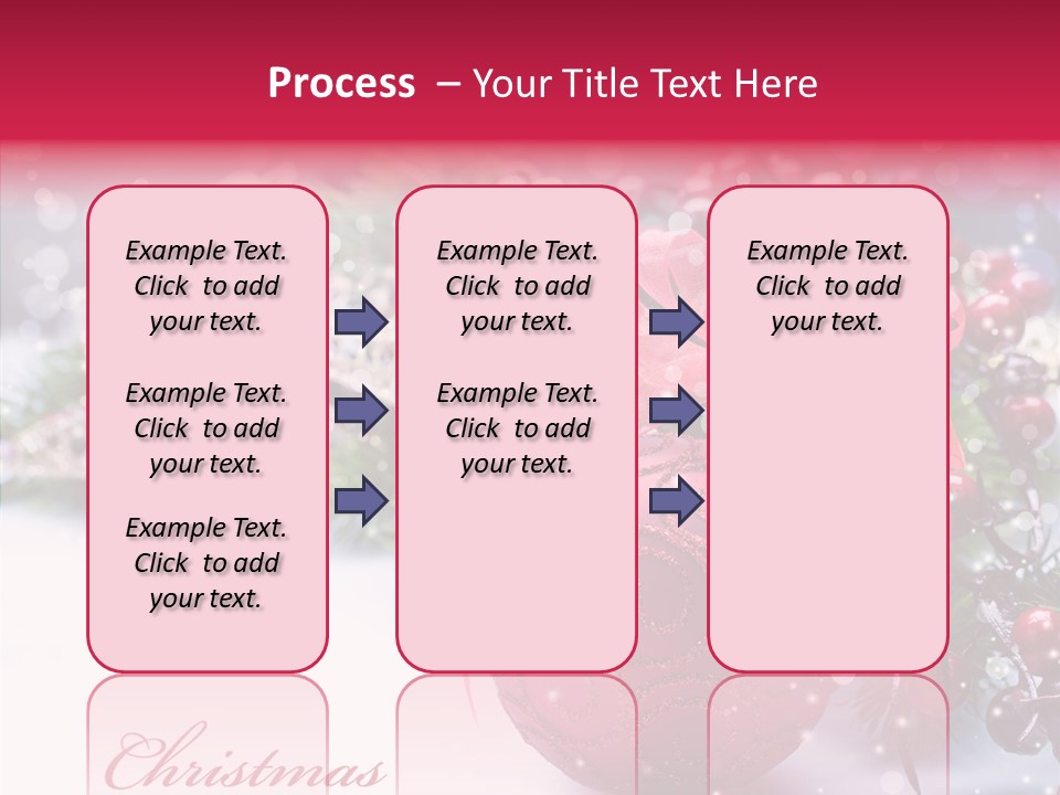 Purple Christmas PowerPoint Template