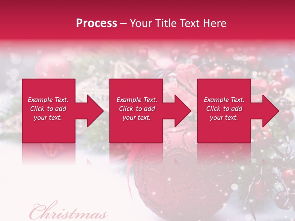 Purple Christmas PowerPoint Template