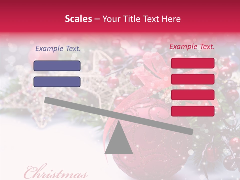Purple Christmas PowerPoint Template