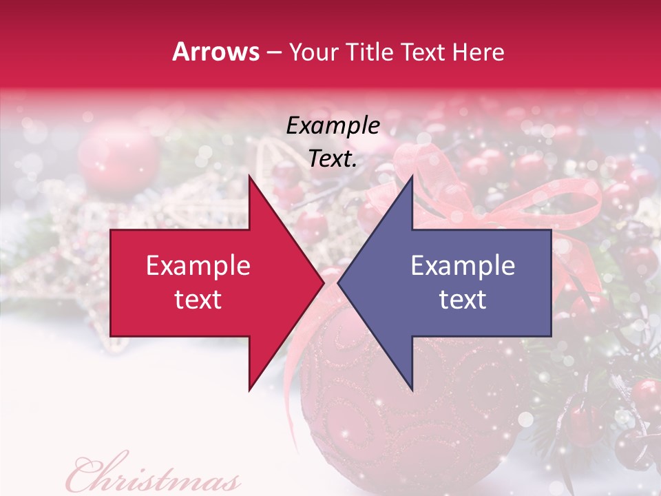 Purple Christmas PowerPoint Template