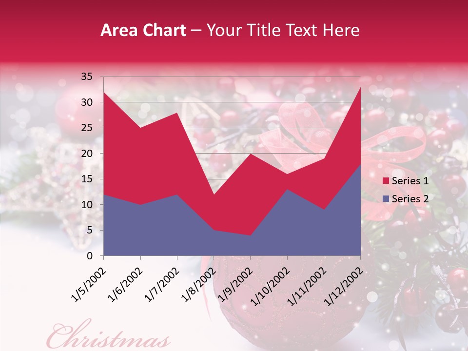 Purple Christmas PowerPoint Template