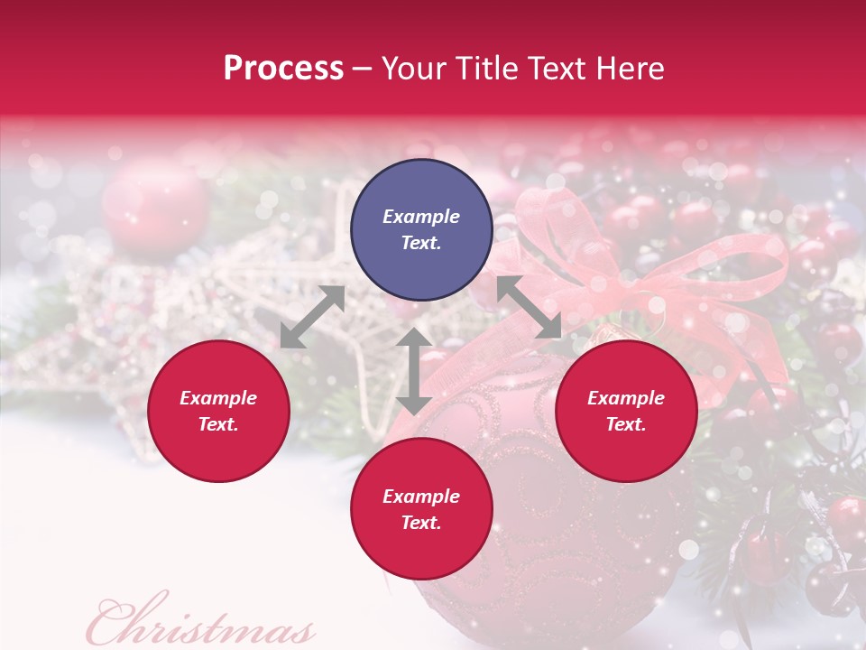 Purple Christmas PowerPoint Template