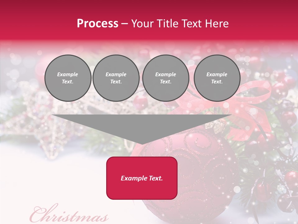 Purple Christmas PowerPoint Template