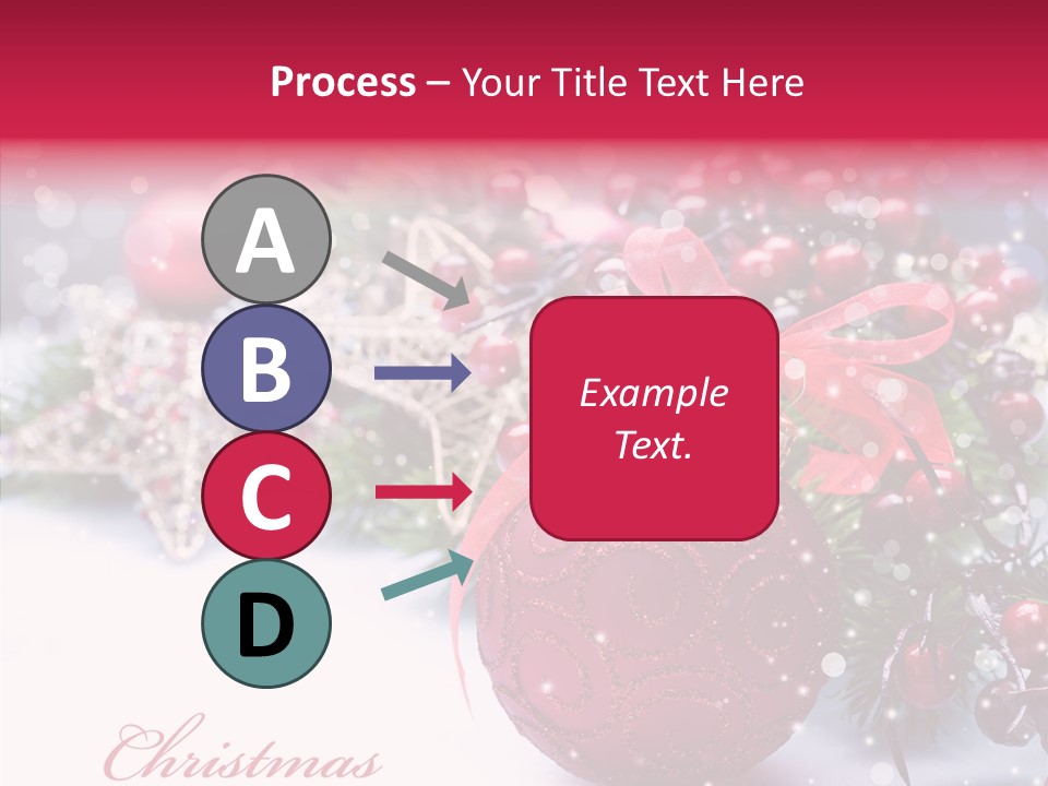 Purple Christmas PowerPoint Template