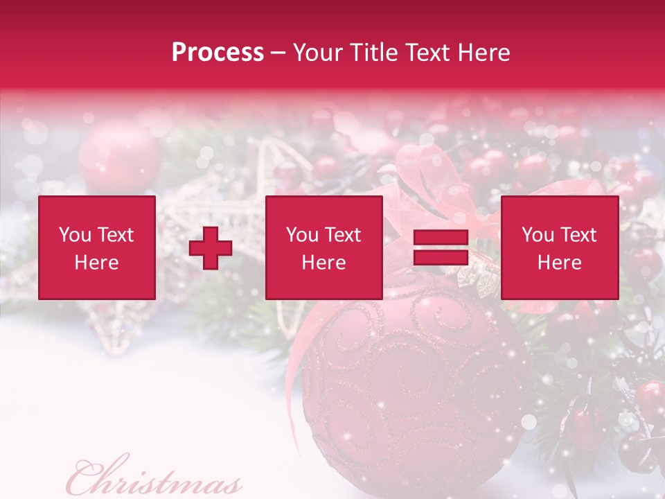 Purple Christmas PowerPoint Template