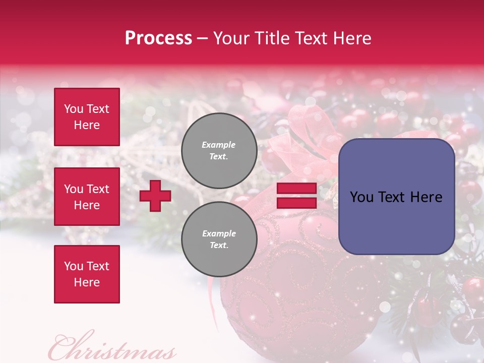 Purple Christmas PowerPoint Template