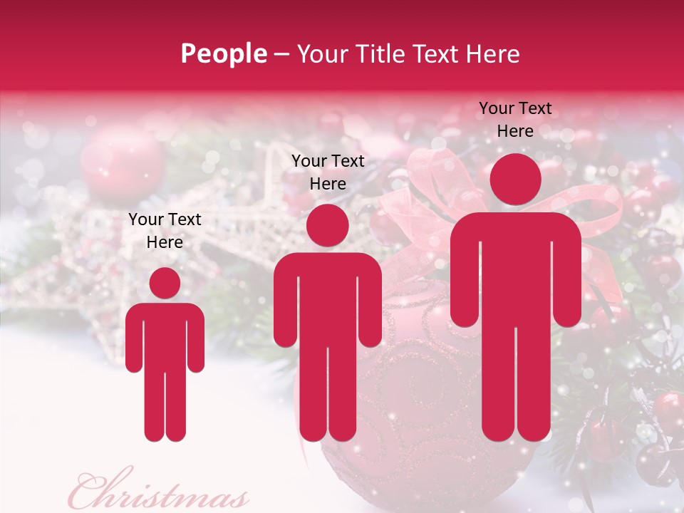 Purple Christmas PowerPoint Template