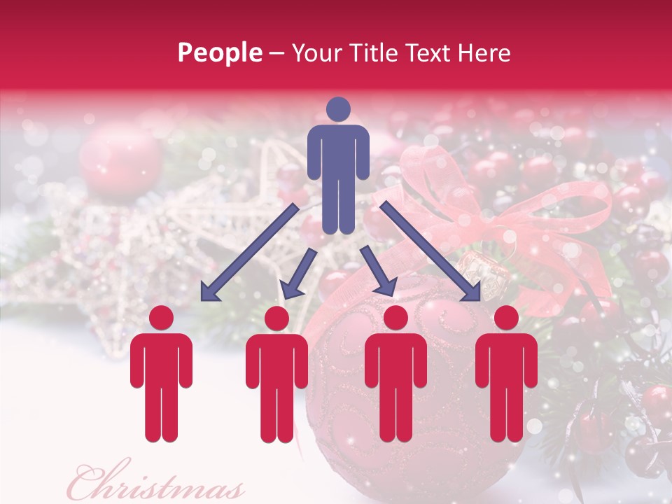 Purple Christmas PowerPoint Template