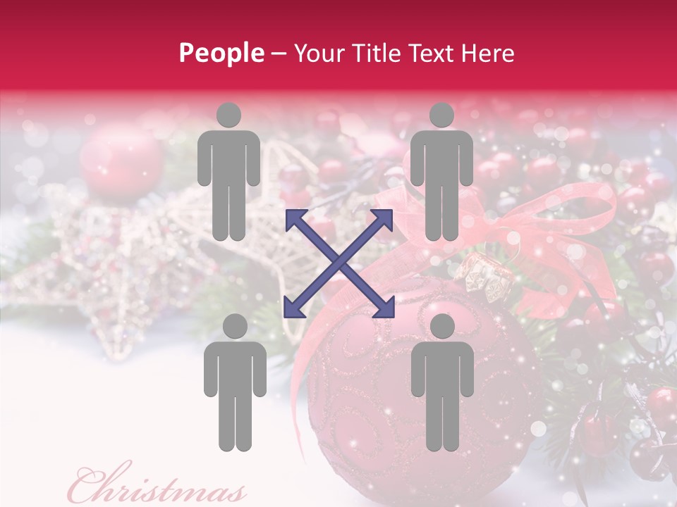 Purple Christmas PowerPoint Template