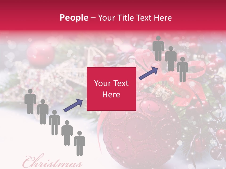 Purple Christmas PowerPoint Template