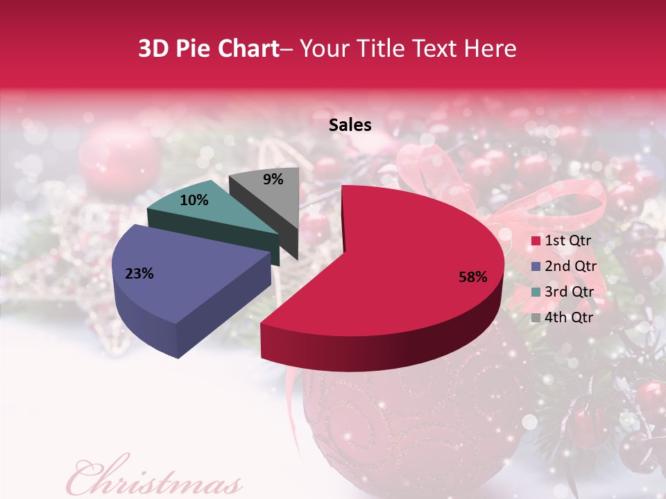Purple Christmas PowerPoint Template