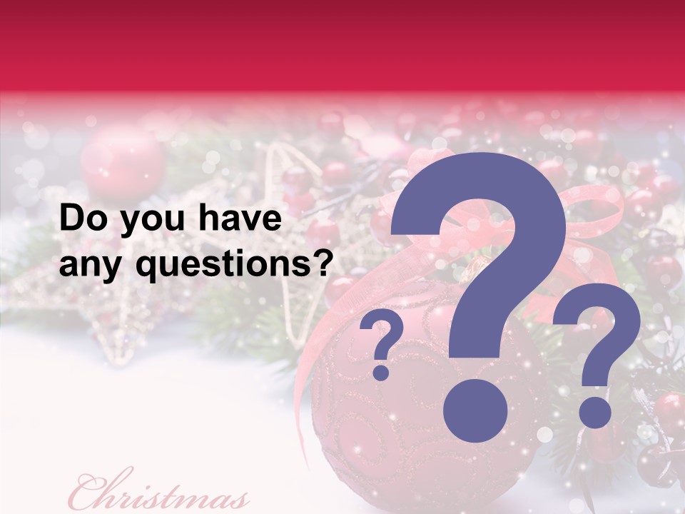 Purple Christmas PowerPoint Template