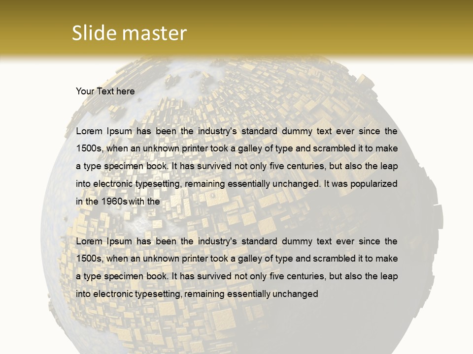 Atlas Europe Shape PowerPoint Template