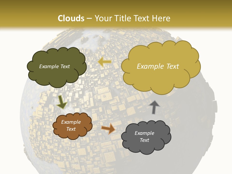 Atlas Europe Shape PowerPoint Template