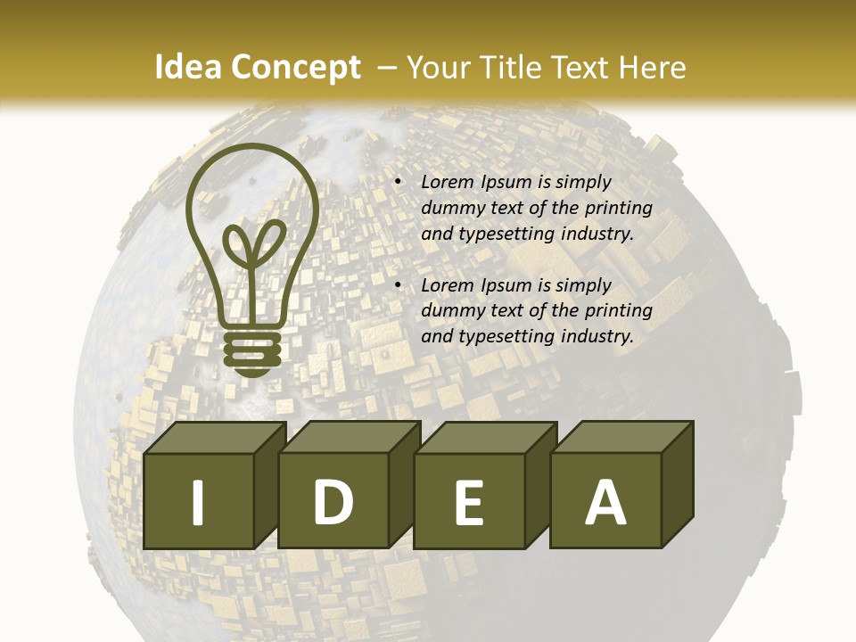 Atlas Europe Shape PowerPoint Template