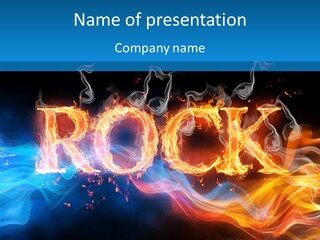 Coloured PowerPoint Template