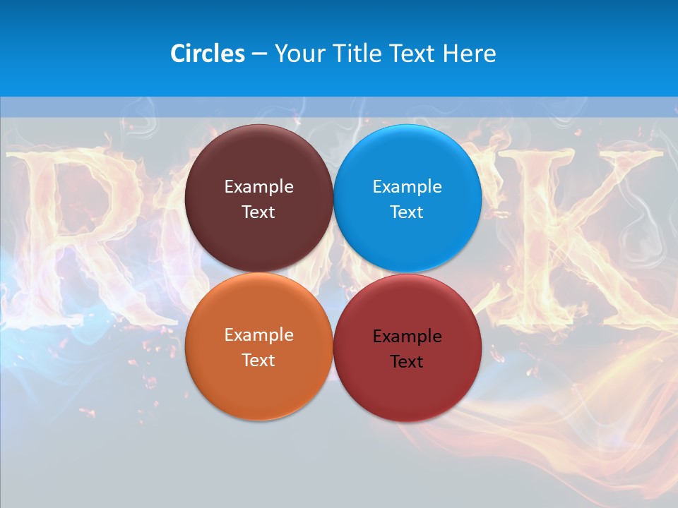 Coloured PowerPoint Template