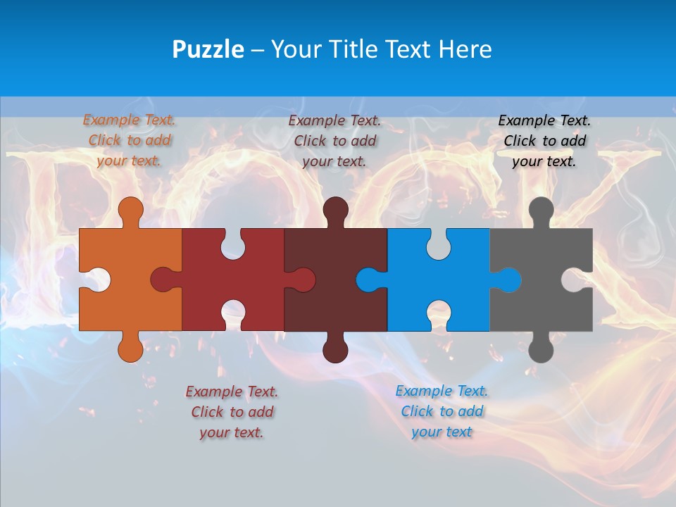 Coloured PowerPoint Template