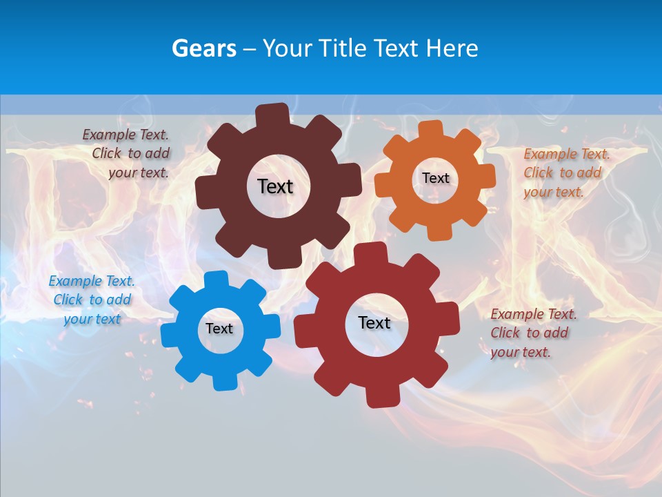 Coloured PowerPoint Template