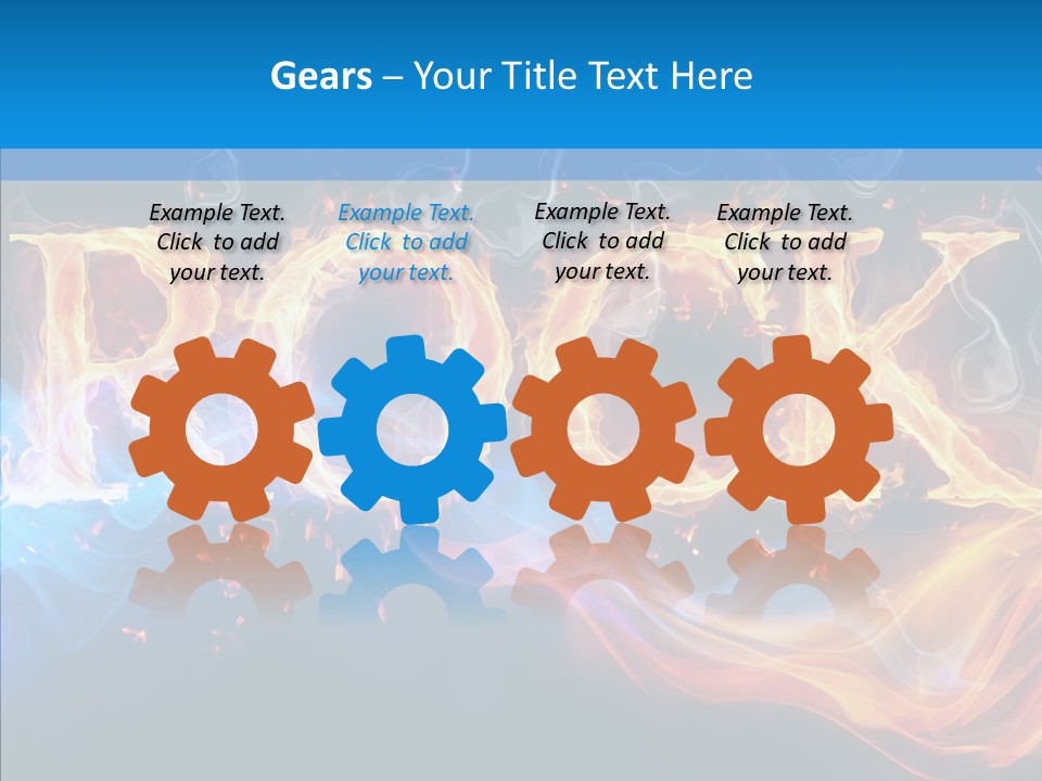 Coloured PowerPoint Template