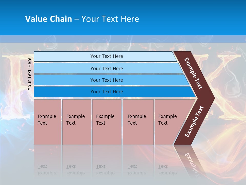 Coloured PowerPoint Template