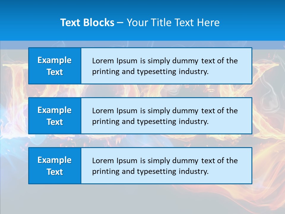Coloured PowerPoint Template